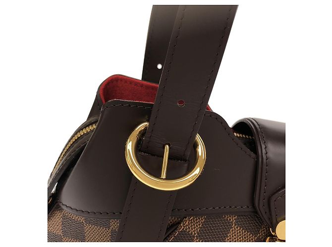 Borsa a Spalla Louis Vuitton Sistina Damier Marrone - vista 5