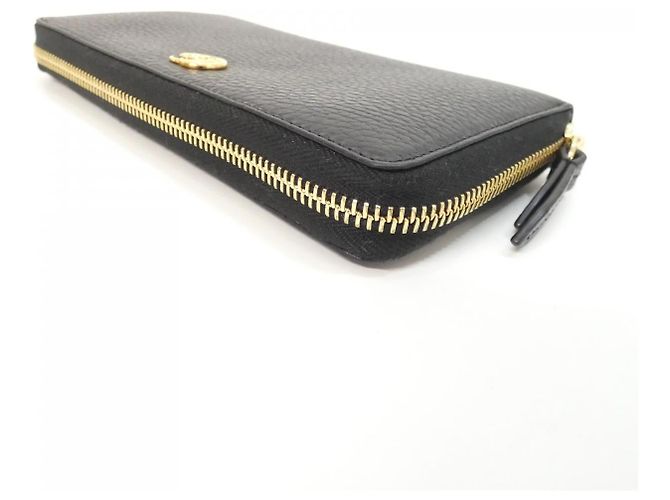 Portafoglio lungo in pelle Gucci Petit Marmont Nero - vista 3