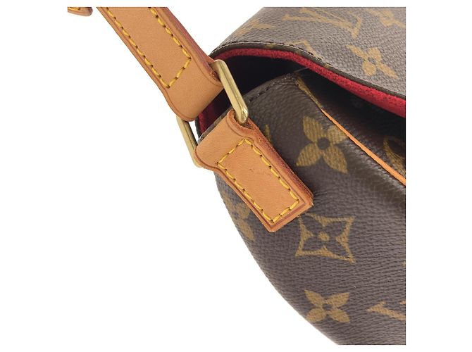 Borsa a tracolla Louis Vuitton Monogram Marrone - vista 5