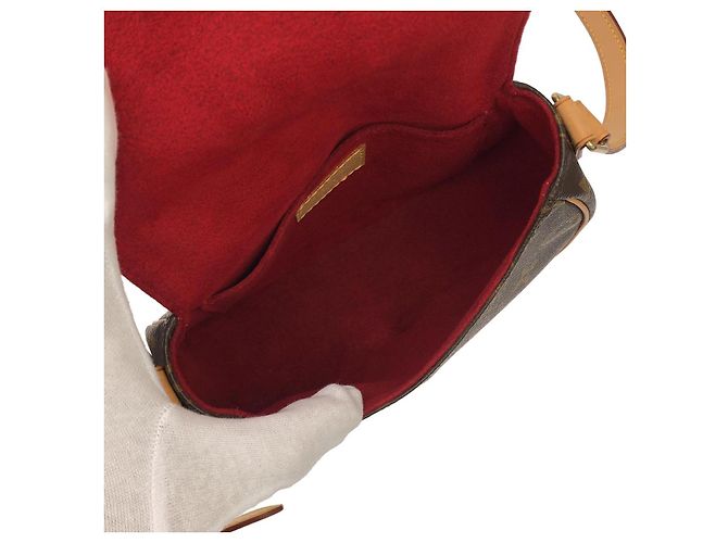 Borsa a tracolla Louis Vuitton Monogram Marrone - vista 7
