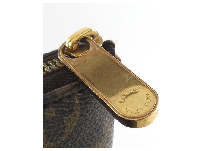 Borsa Tote Louis Vuitton Monogram Marrone - vista 3