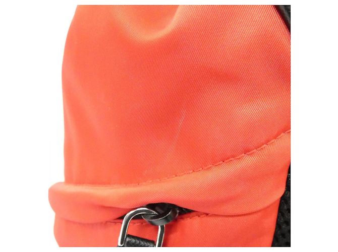 Prada Tessuto Montagna Rucksack Rot - Ansicht 8