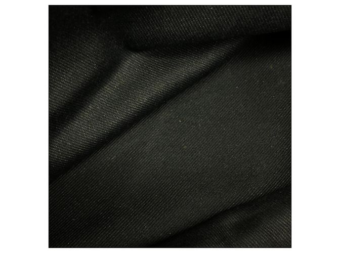 Borsa a tracolla in tela nera Céline Nero - vista 7