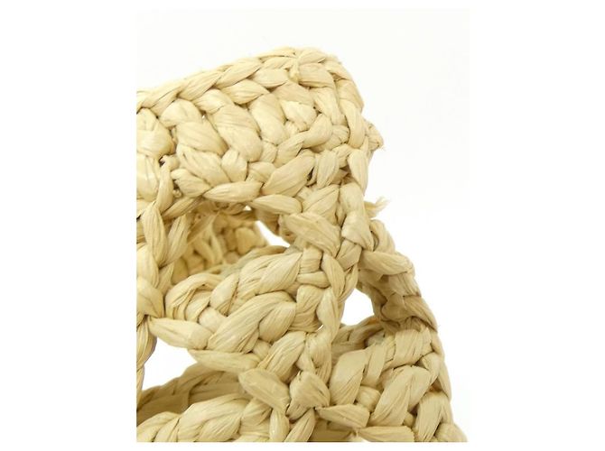 Prada Crochet Handtasche Braun Beige - Ansicht 5