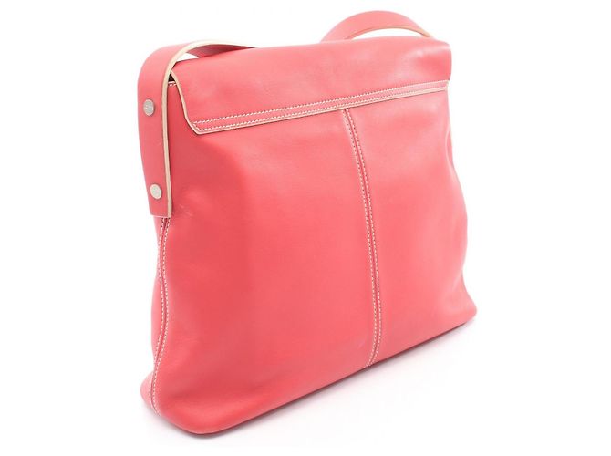 Borsa a tracolla in pelle Loewe Rosso - vista 2