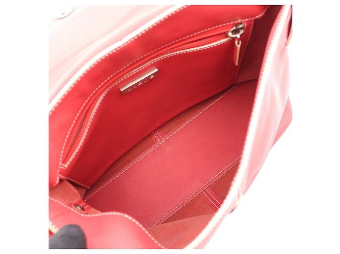 Borsa a tracolla in pelle Loewe Rosso - vista 3