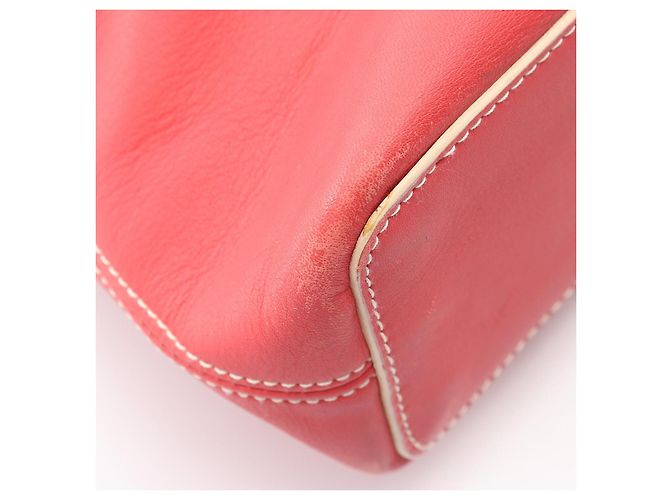 Borsa a tracolla in pelle Loewe Rosso - vista 5