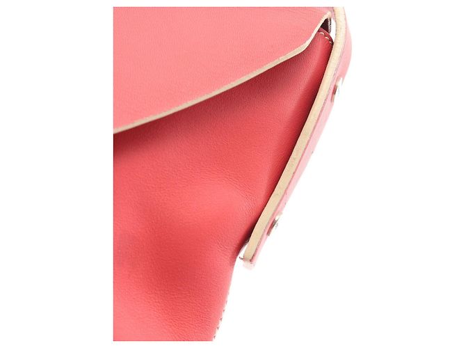Borsa a tracolla in pelle Loewe Rosso - vista 7