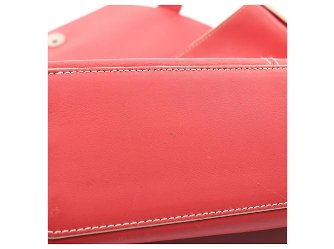 Borsa a tracolla in pelle Loewe Rosso - vista 9