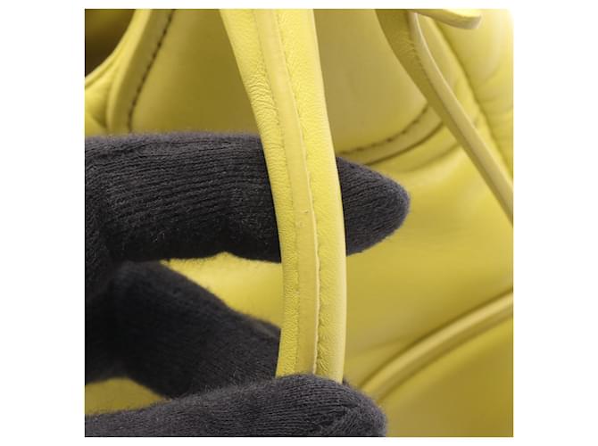 Borsa 2way in pelle PRADA MOON Giallo - vista 5