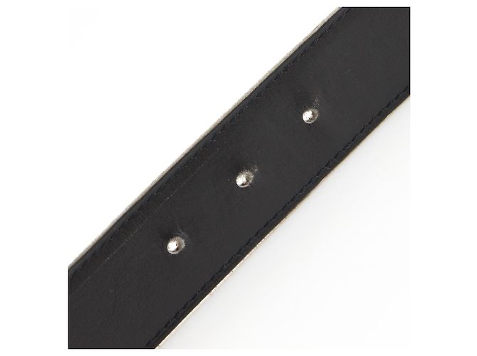 Hermès Hermes H Gürtel Kalbsleder Schwarz - Ansicht 7