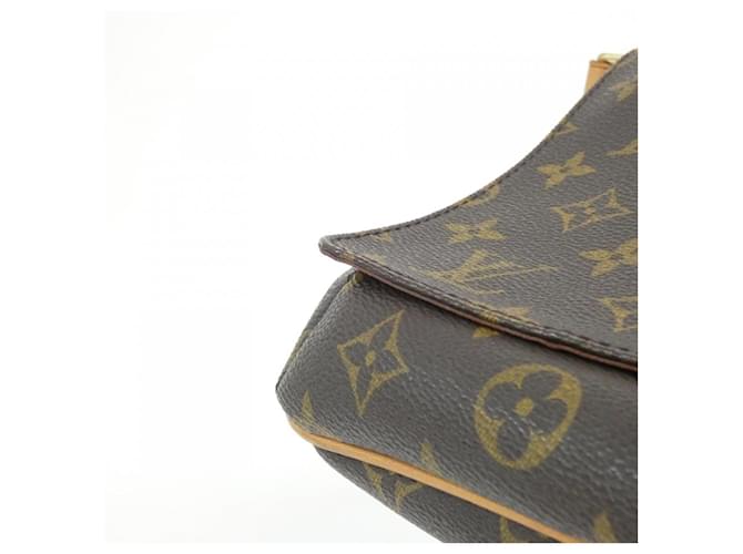 Borsa a Spalla Louis Vuitton Monogram Metallico Bronzo - vista 4