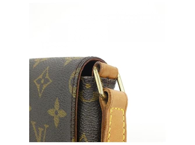 Borsa a Spalla Louis Vuitton Monogram Metallico Bronzo - vista 5