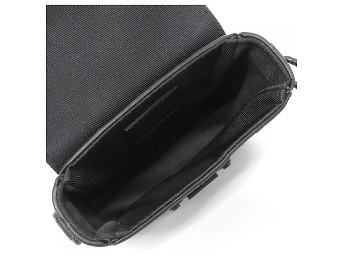 Borsa a tracolla Louis Vuitton Taurillon Monogram Pico S Lock Nero - vista 7
