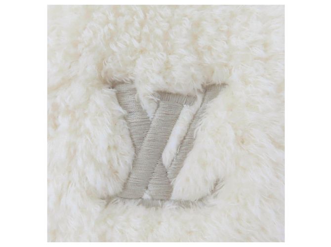 Sciarpa in lana Mini Confidence Louis Vuitton Bianco - vista 7