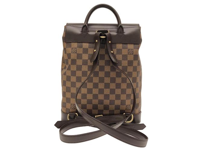 Zaino Louis Vuitton Damier Marrone - vista 2