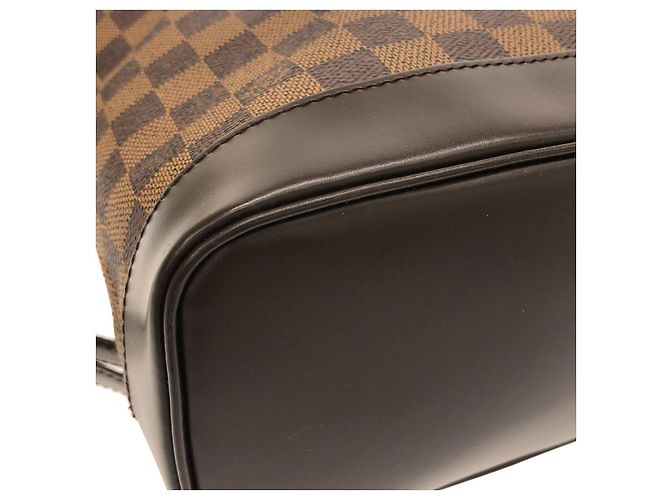 Zaino Louis Vuitton Damier Marrone - vista 3