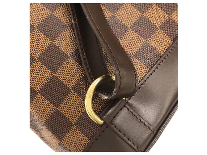 Zaino Louis Vuitton Damier Marrone - vista 7