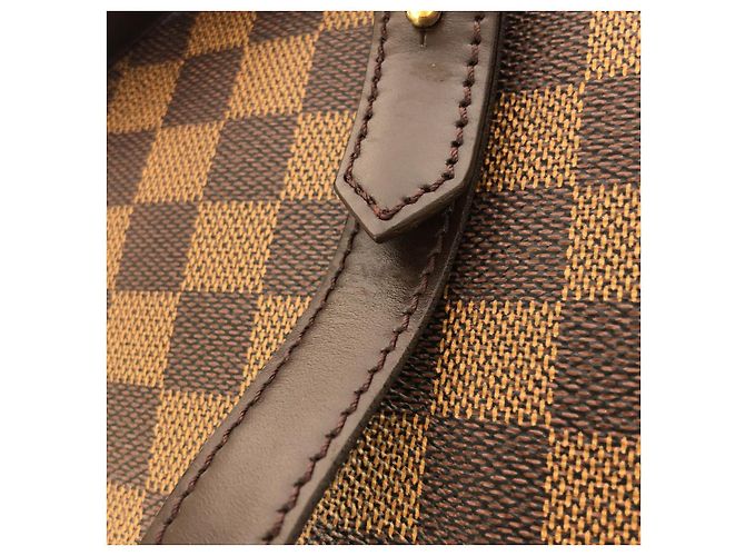 Zaino Louis Vuitton Damier Marrone - vista 8