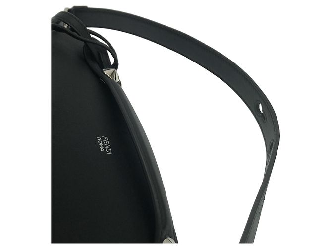 Borsa Fendi By The Way Medium in pelle di vitello Nero - vista 4