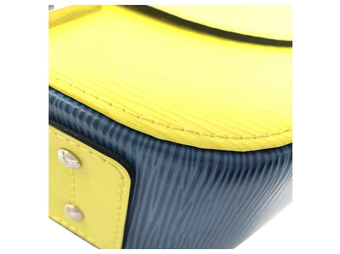 Borsa a tracolla in pelle Epi Eden Louis Vuitton Verde - vista 3
