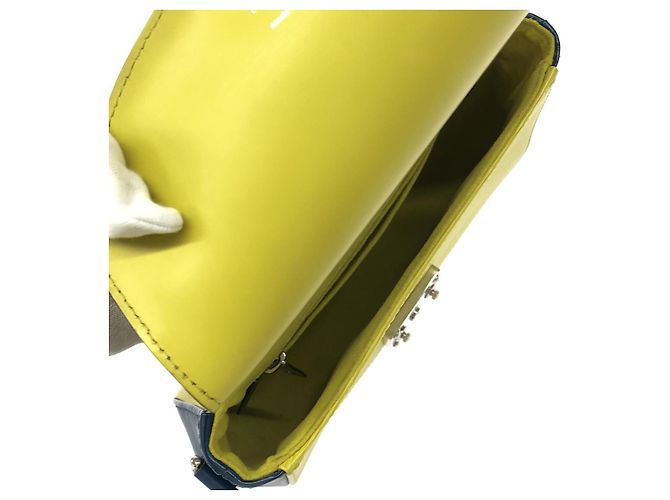 Borsa a tracolla in pelle Epi Eden Louis Vuitton Verde - vista 7
