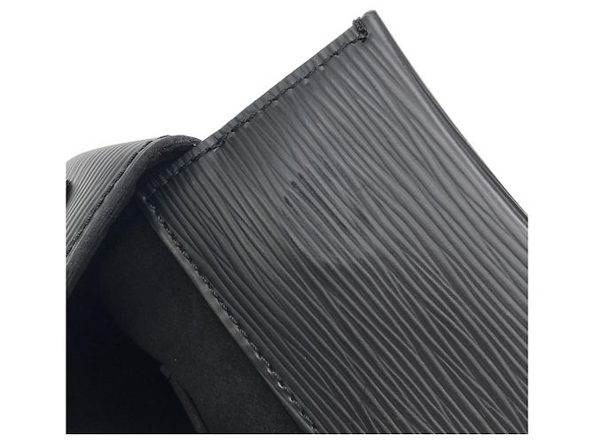 Borsa piccola Louis Vuitton Epi Nero - vista 10