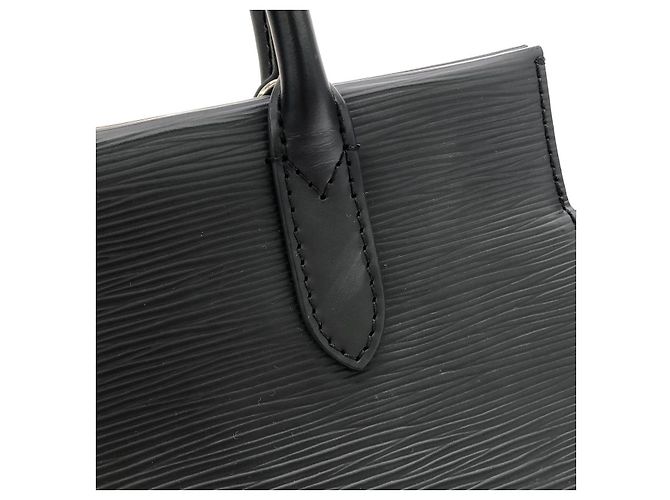 Borsa piccola Louis Vuitton Epi Nero - vista 6
