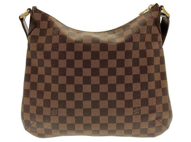 Borsa a tracolla Louis Vuitton Damier Bloomsbury Marrone - vista 2