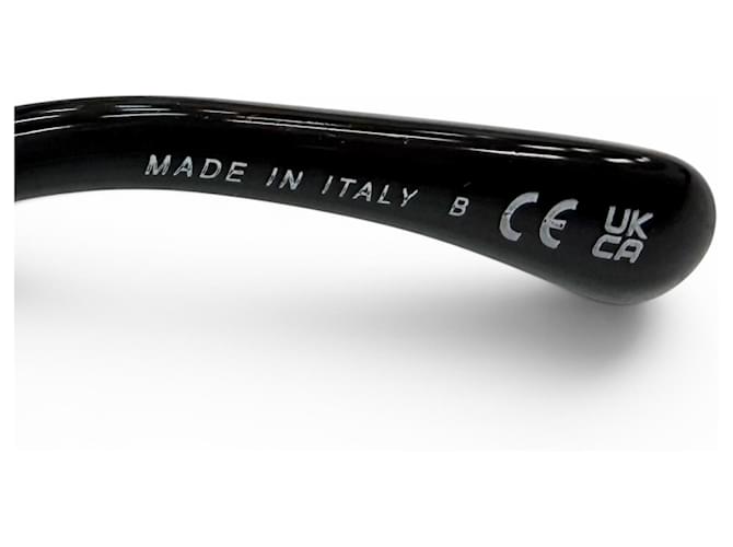 Chanel COCO Mark Sonnenbrille Schwarz - Ansicht 10