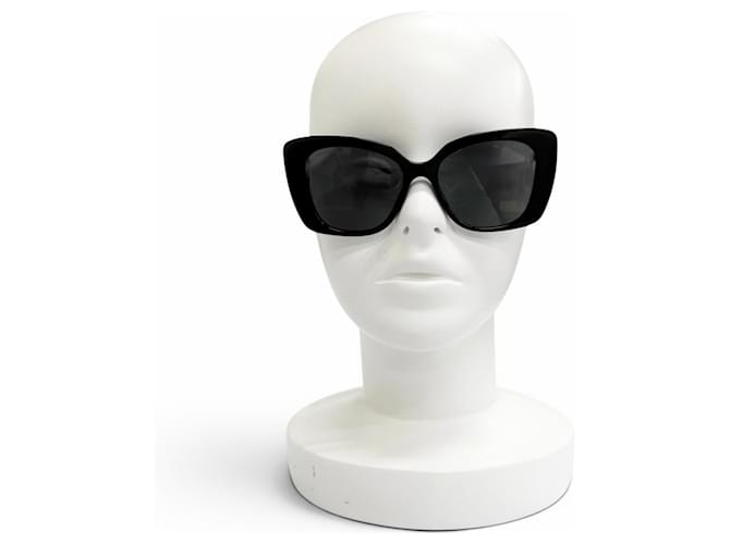 Chanel COCO Mark Sonnenbrille Schwarz - Ansicht 3