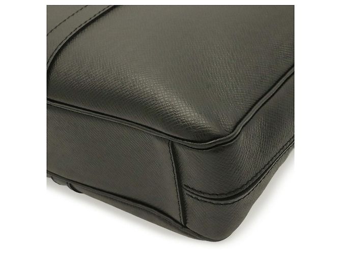 Borsa Business Louis Vuitton Taiga Nero - vista 3