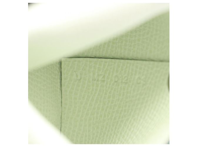 Hermès Portamonete Bastia Verso in vitello Epsom Hermes Verde - vista 6
