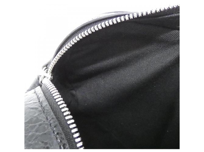 Borsa a tracolla mini Le Cagole Heart in agnello Balenciaga Nero - vista 7