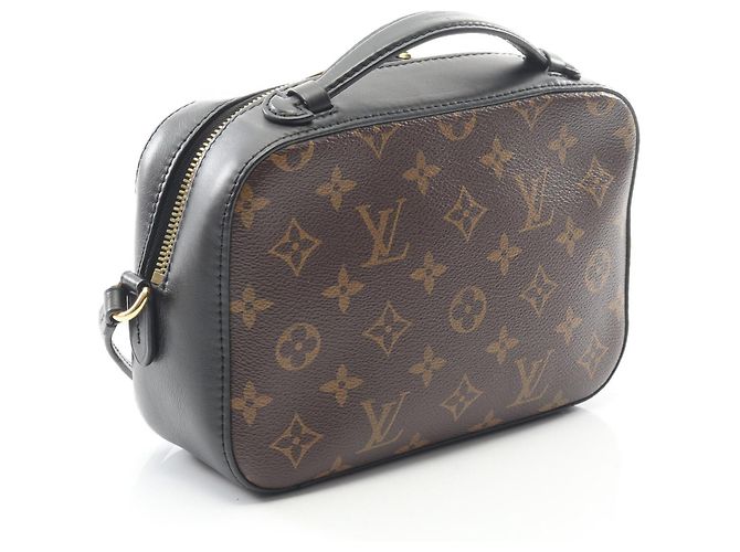 Borsa a Spalla Louis Vuitton Saintonge Monogram Marrone - vista 2