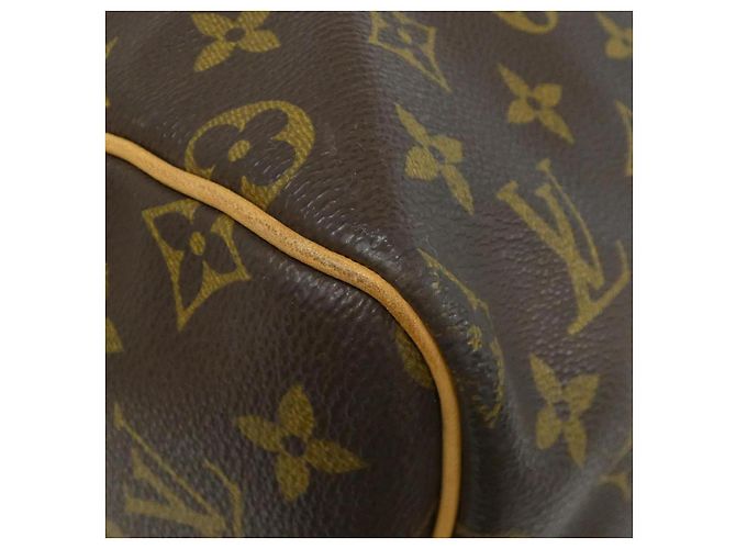 Borsa Boston Louis Vuitton Keepall Bandouliere Monogram Marrone - vista 2