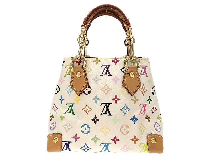 Louis Vuitton Multicolore Audra Coated Canvas Handbag - view 2