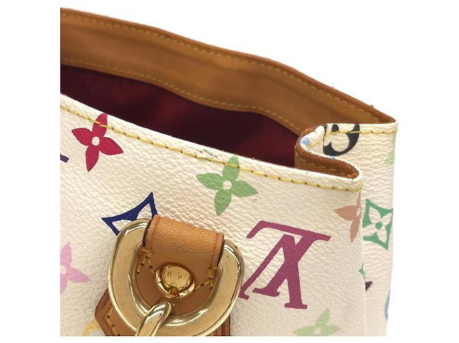 Louis Vuitton Multicolore Audra Coated Canvas Handbag - view 5