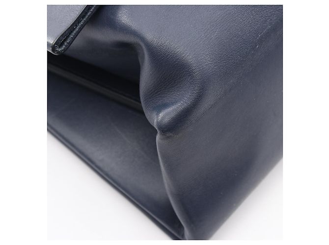 Céline Borsa a tracolla CELINE Blade in pelle Blu - vista 7