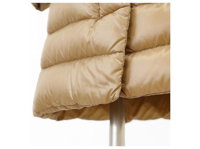 Autre Marque Abrigo ligero de plumón Herno de nylon Beige Camello - vista 15