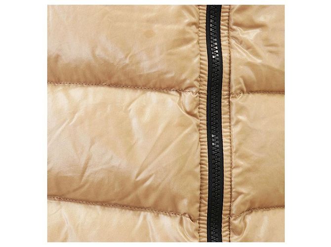 Abrigo de nailon y plumón Moncler MOKA Beige Camello - vista 13