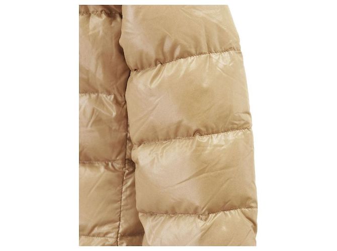 Abrigo de nailon y plumón Moncler MOKA Beige Camello - vista 16