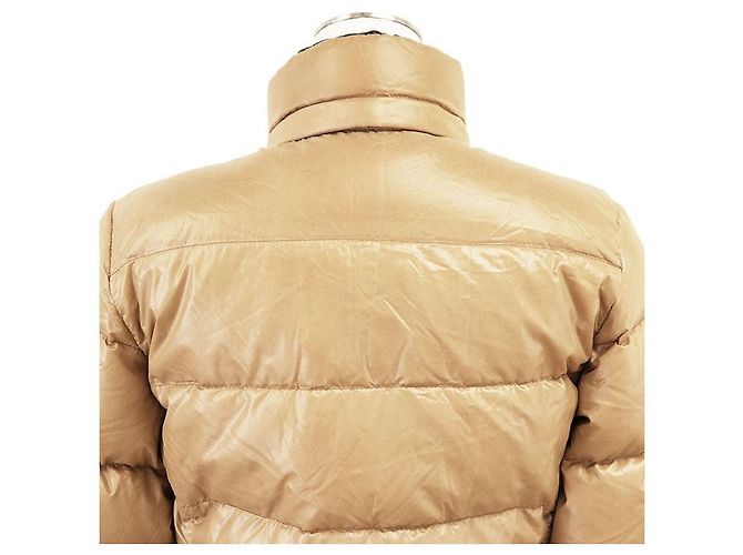 Abrigo de nailon y plumón Moncler MOKA Beige Camello - vista 18
