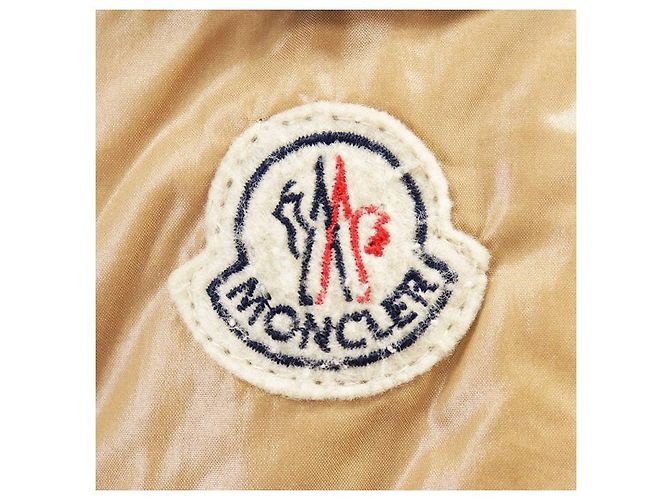 Abrigo de nailon y plumón Moncler MOKA Beige Camello - vista 3