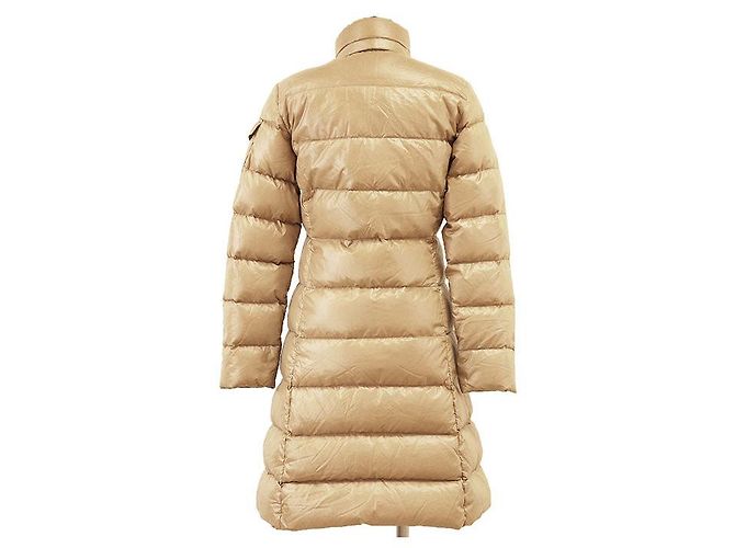 Abrigo de nailon y plumón Moncler MOKA Beige Camello - vista 6