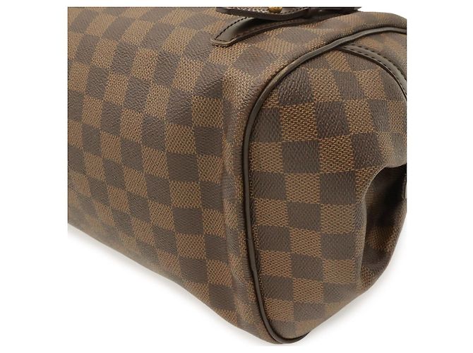 Borsa Tote Louis Vuitton Damier Marrone - vista 3