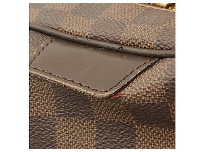 Borsa Tote Louis Vuitton Damier Marrone - vista 4
