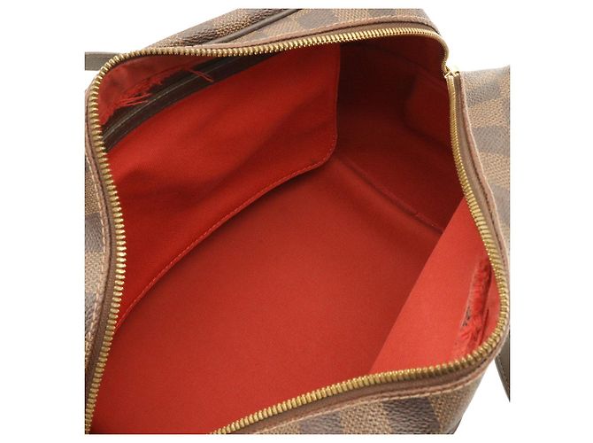 Borsa Tote Louis Vuitton Damier Marrone - vista 7