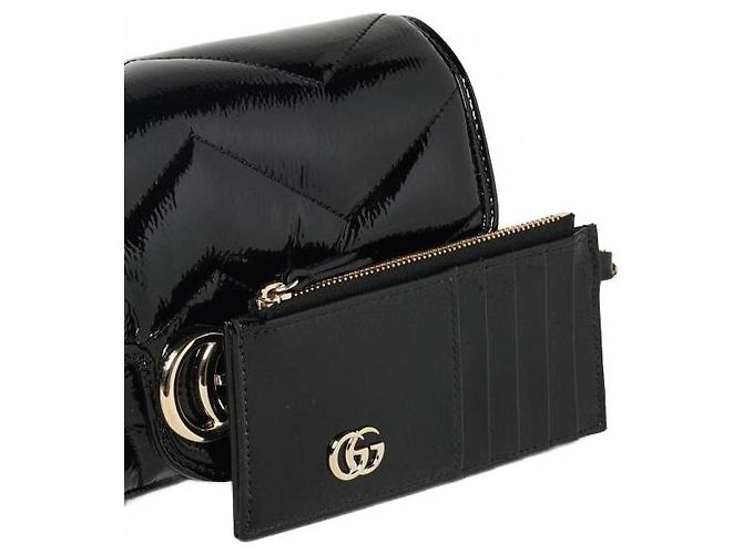 Gucci Borsa Mini GG Marmont - vista 4