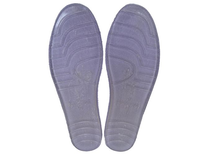 Baskets Track Balenciaga en polyuréthane blanc et lilas - vue 19